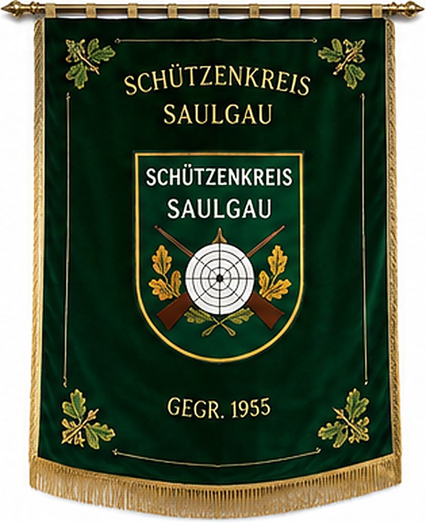 Vorderseite des Kreisbanners